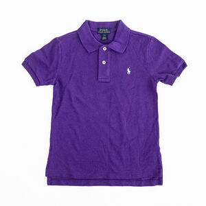 NWOT Polo Ralph Lauren Little Boys Mesh Polo Shirt Purple Pony Blue $49 - Size 5